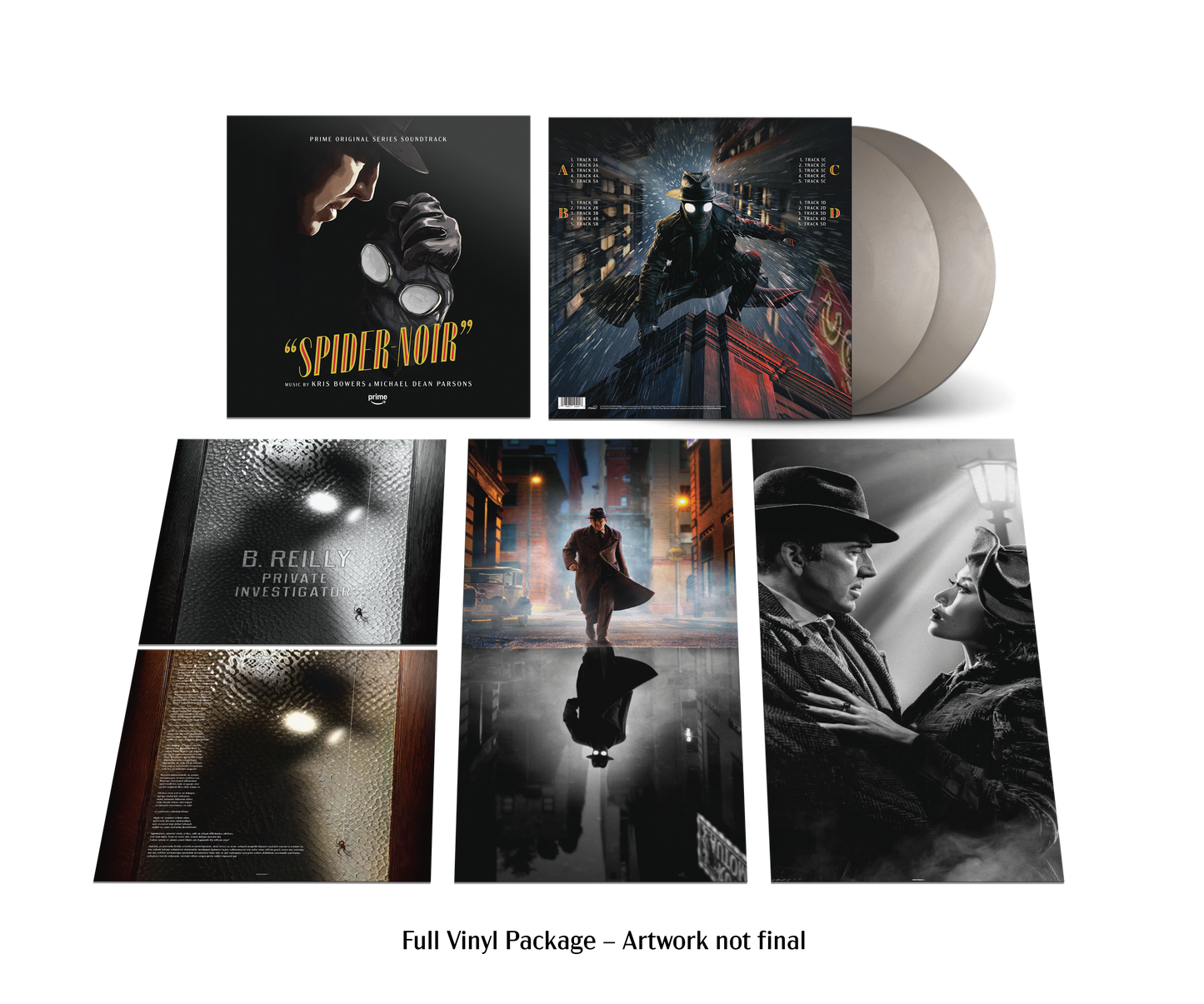 SPIDER-NOIR (PRIME ORIGINAL SERIES SOUNDTRACK) 2LP VINYL