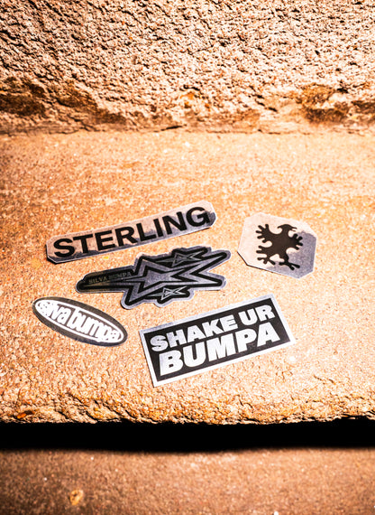 STERLING CHROME STICKER PACK
