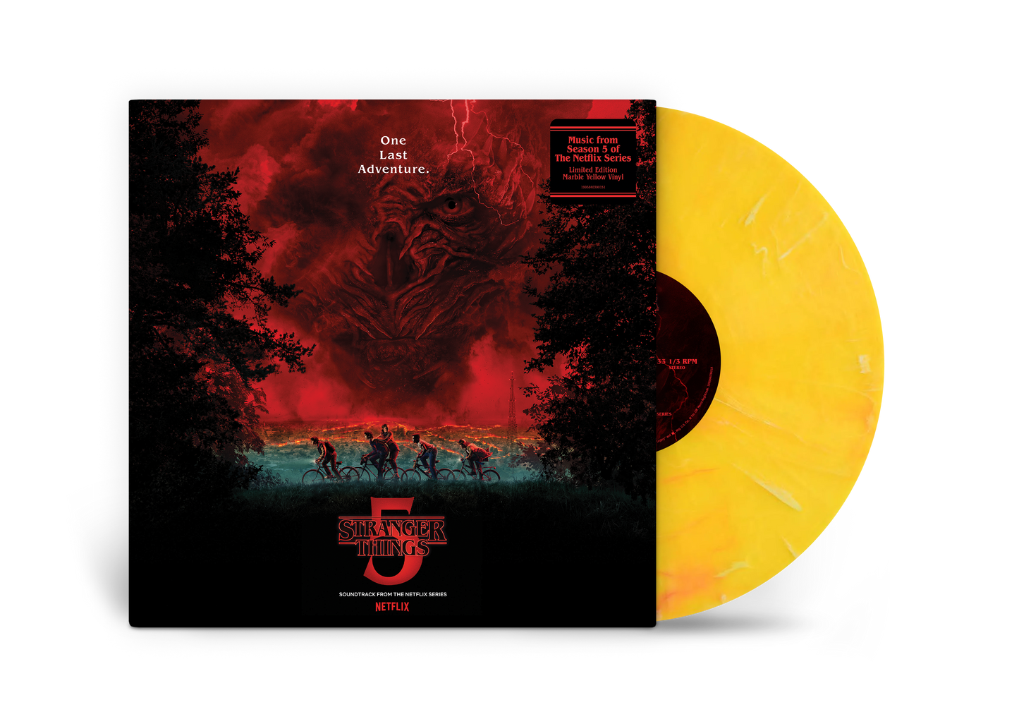 STRANGER THINGS 5 (SOUNDTRACK FROM THE NETFLIX SERIES) ON REPEAT AU EXCLUSIVE VINYL