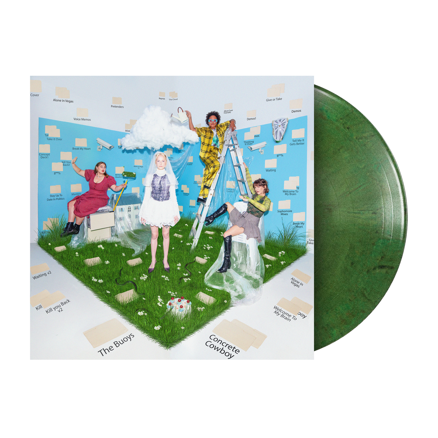 CONCRETE COWBOY (THE QUIET GARDEN VARIANT) VINYL (SIGNED)