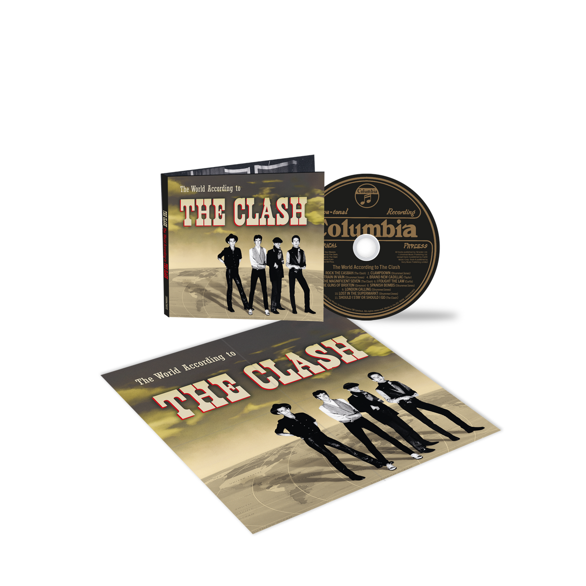 THE WORLD ACCORDING TO THE CLASH CD