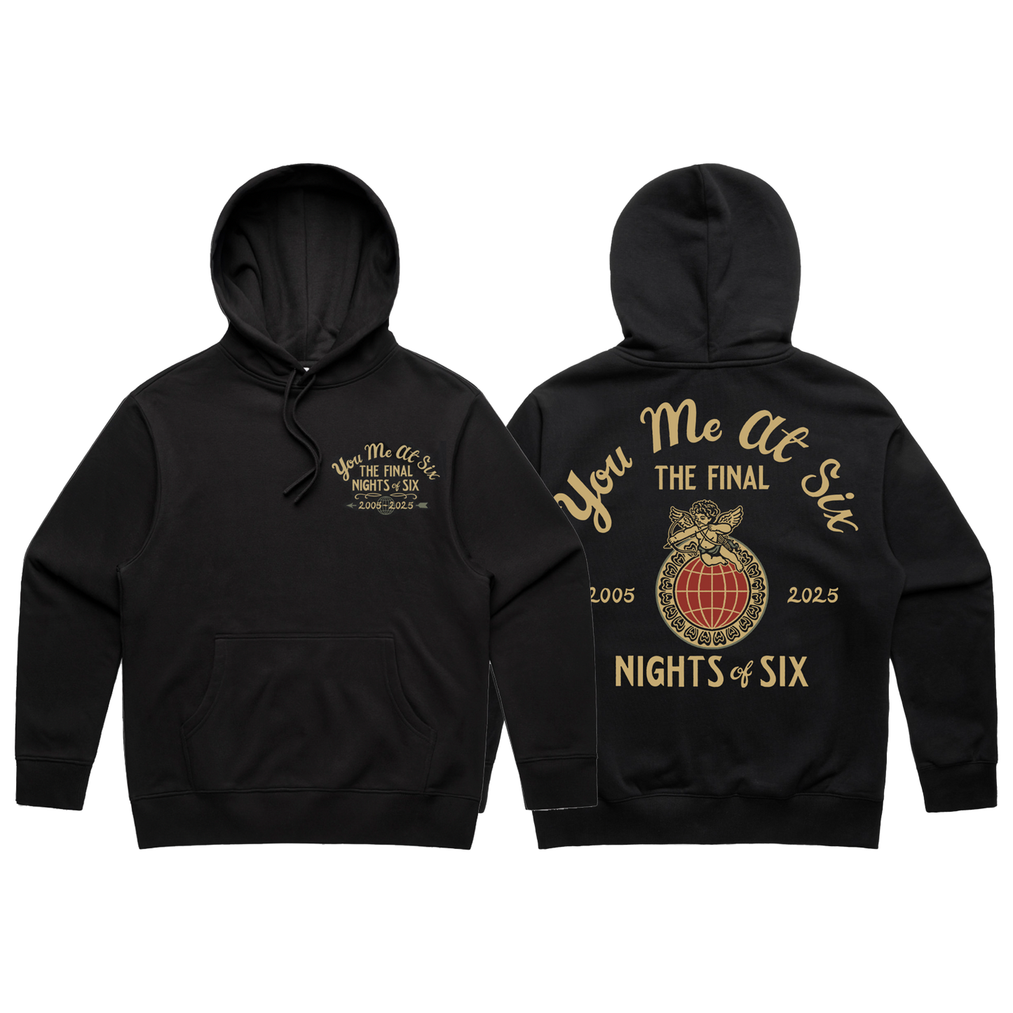 THE FINAL BLACK PULLOVER HOODIE