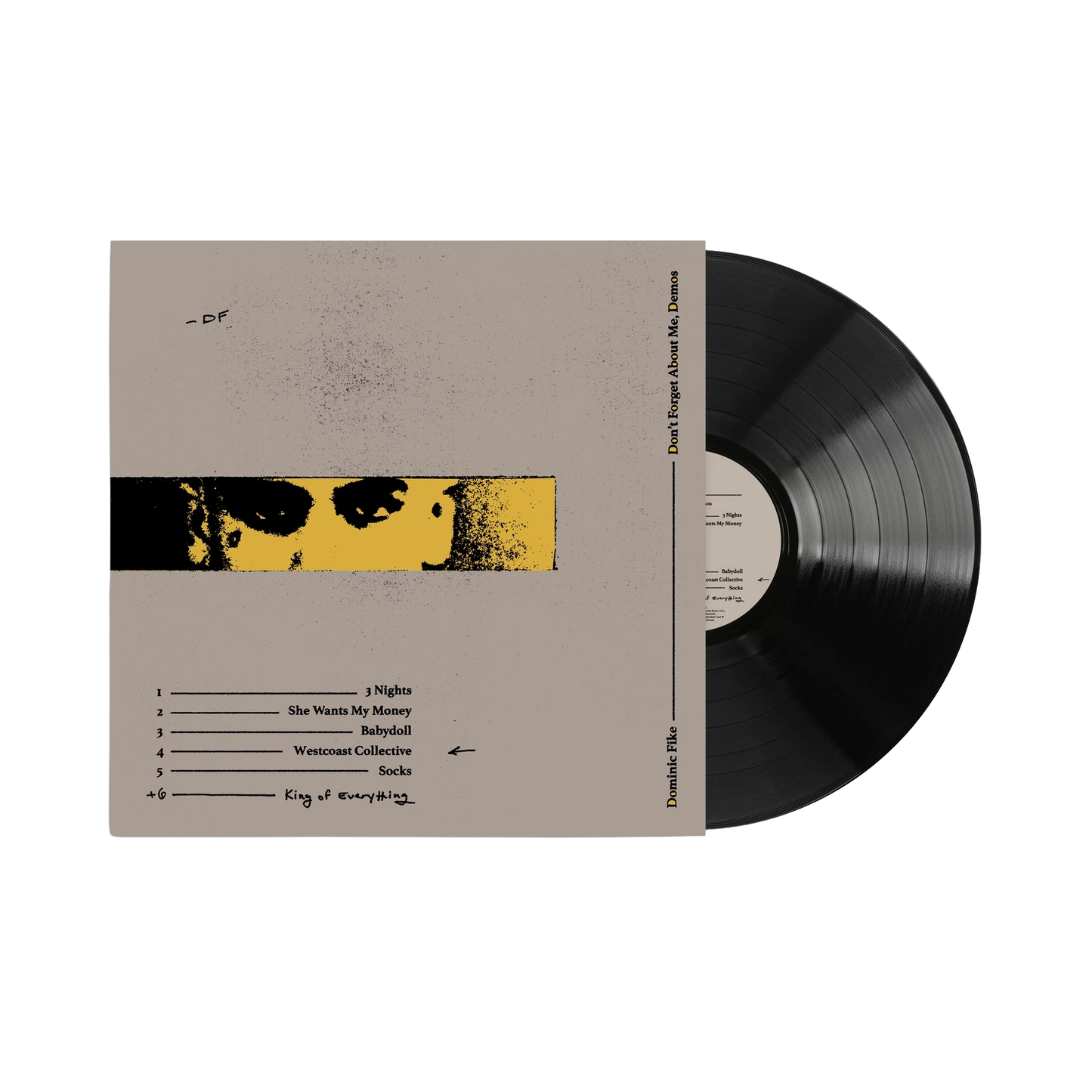 DON'T FORGET ABOUT ME, DEMOS VINYL