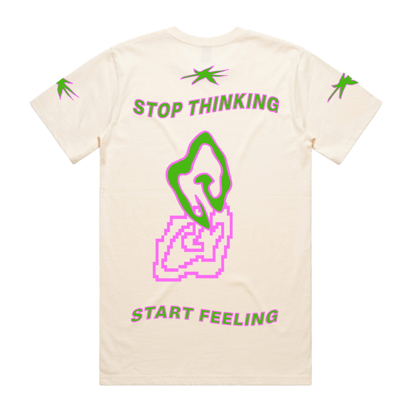 PIXEL TEE ECRU