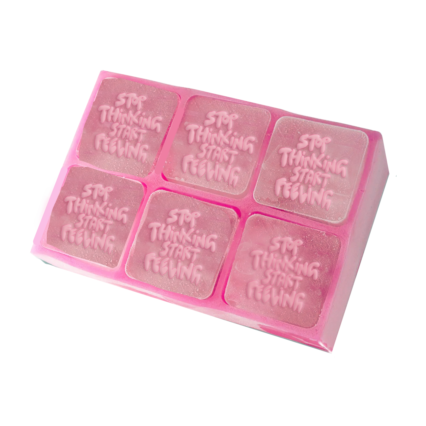 STOP THINKING ICE CUBE TRAY