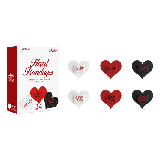 Ruby Heart Bandage Set