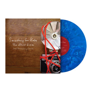 THE OFFICIAL FICTION (20TH ANNIVERSARY) (BLUE WITH WHITE MARBLING) (SIGNED) VINYL
