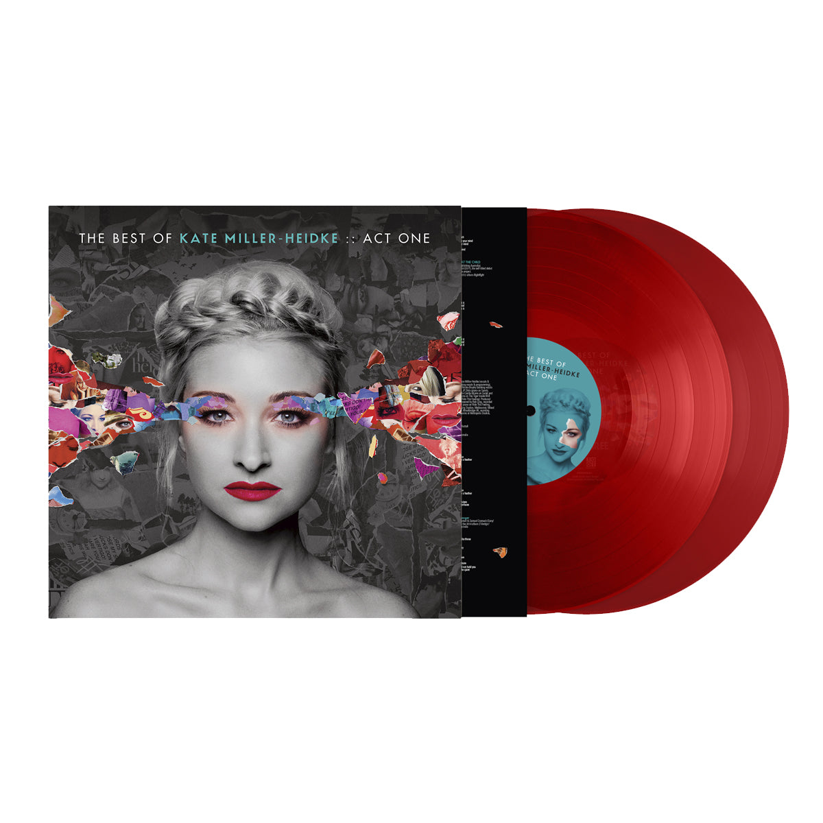 THE BEST OF KATE MILLER-HEIDKE: ACT ONE (OPAQUE RED 2LP) VINYL