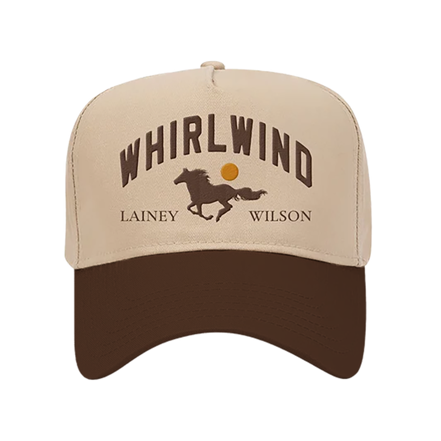 Khaki/Brown Whirlwind Cap