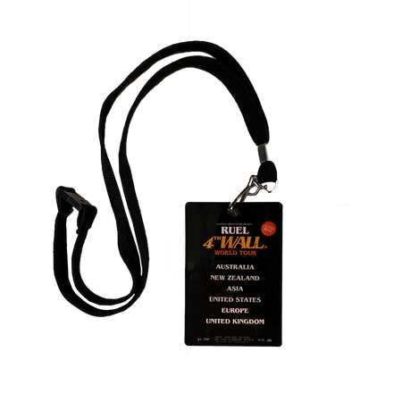 4TH WALL TOUR VIP LANYARD (SIGNED)