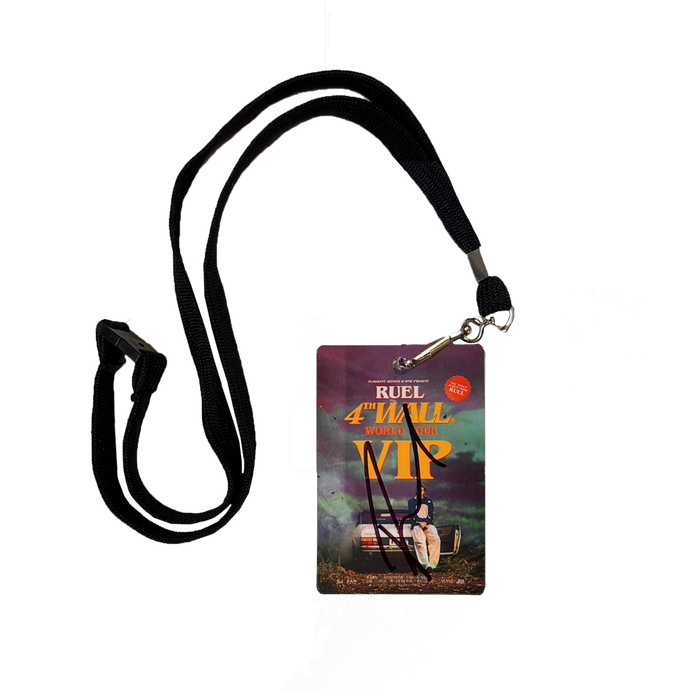 4TH WALL TOUR VIP LANYARD (SIGNED)