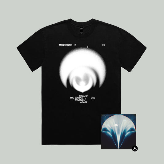 LOSE YOURSELF BLACK TEE + DIGITAL DOWNLOAD