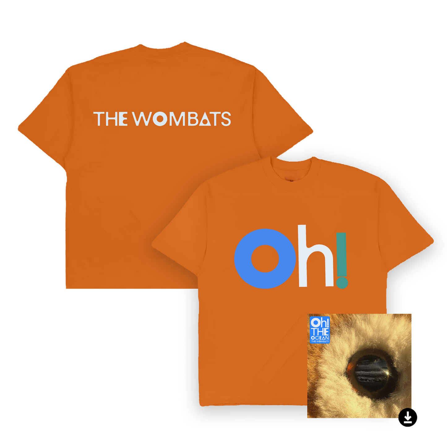 Oh! The Ocean Orange T-Shirt + Digital Album