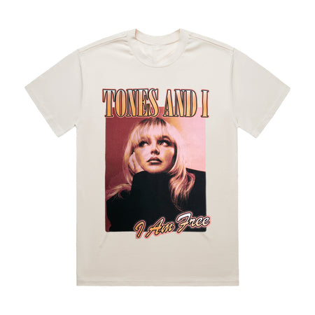 I AM FREE T-SHIRT (ECRU)