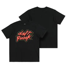 Load image into Gallery viewer, CLASSIC DAFT PUNK LOGO BLACK TEE
