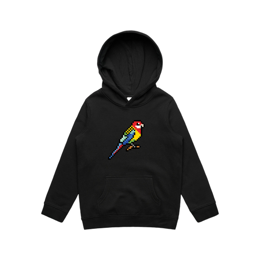 Eastern Rosellas Black Hoodie (Youth)