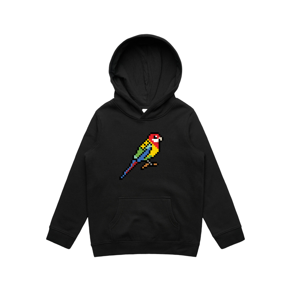 Eastern Rosellas Black Hoodie (Youth)