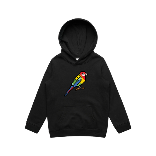 Eastern Rosellas Black Hoodie (Youth)