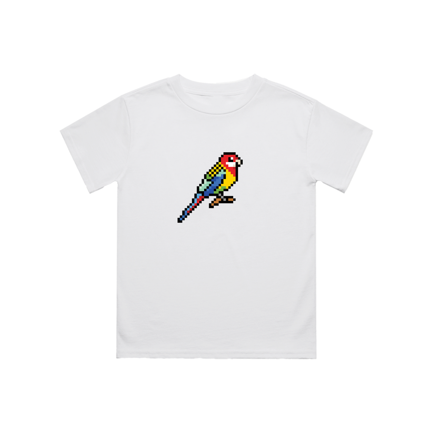 Eastern Rosellas White T-Shirt (Youth)