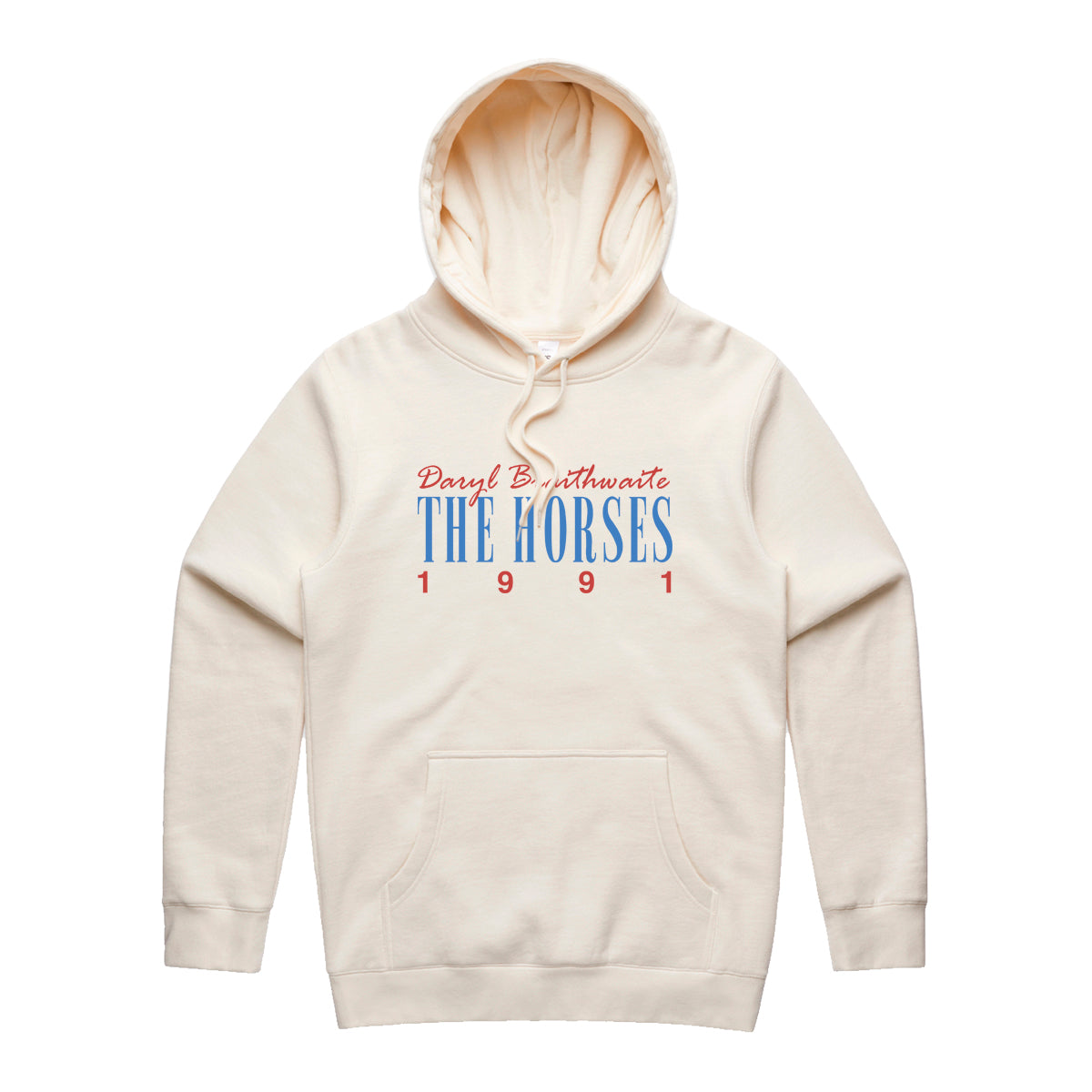 THE HORSES 1991 HOODIE