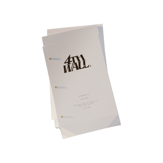 Ruel 4th Wall magazine that looks like film script