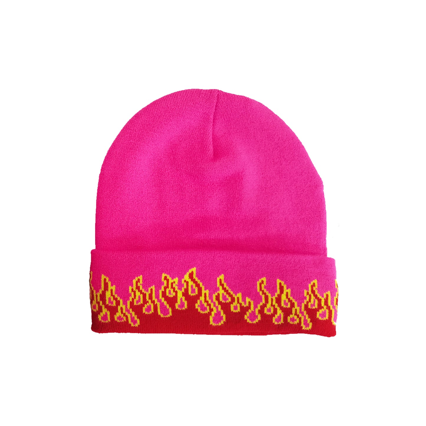 WTTM PINK FLAME BEANIE