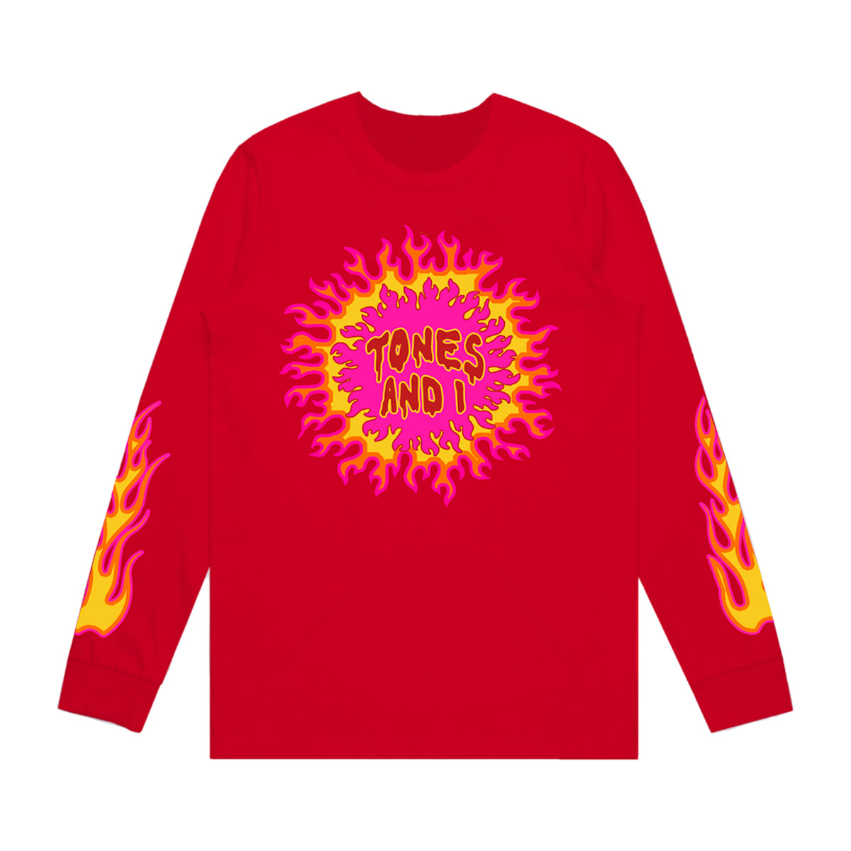 RED LONGSLEEVE TEE