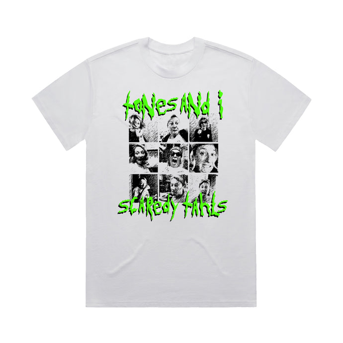 Scaredy Tahls Tee (White)