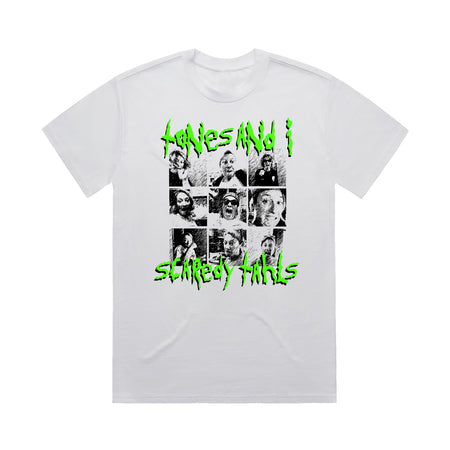 Scaredy Tahls Tee (White)