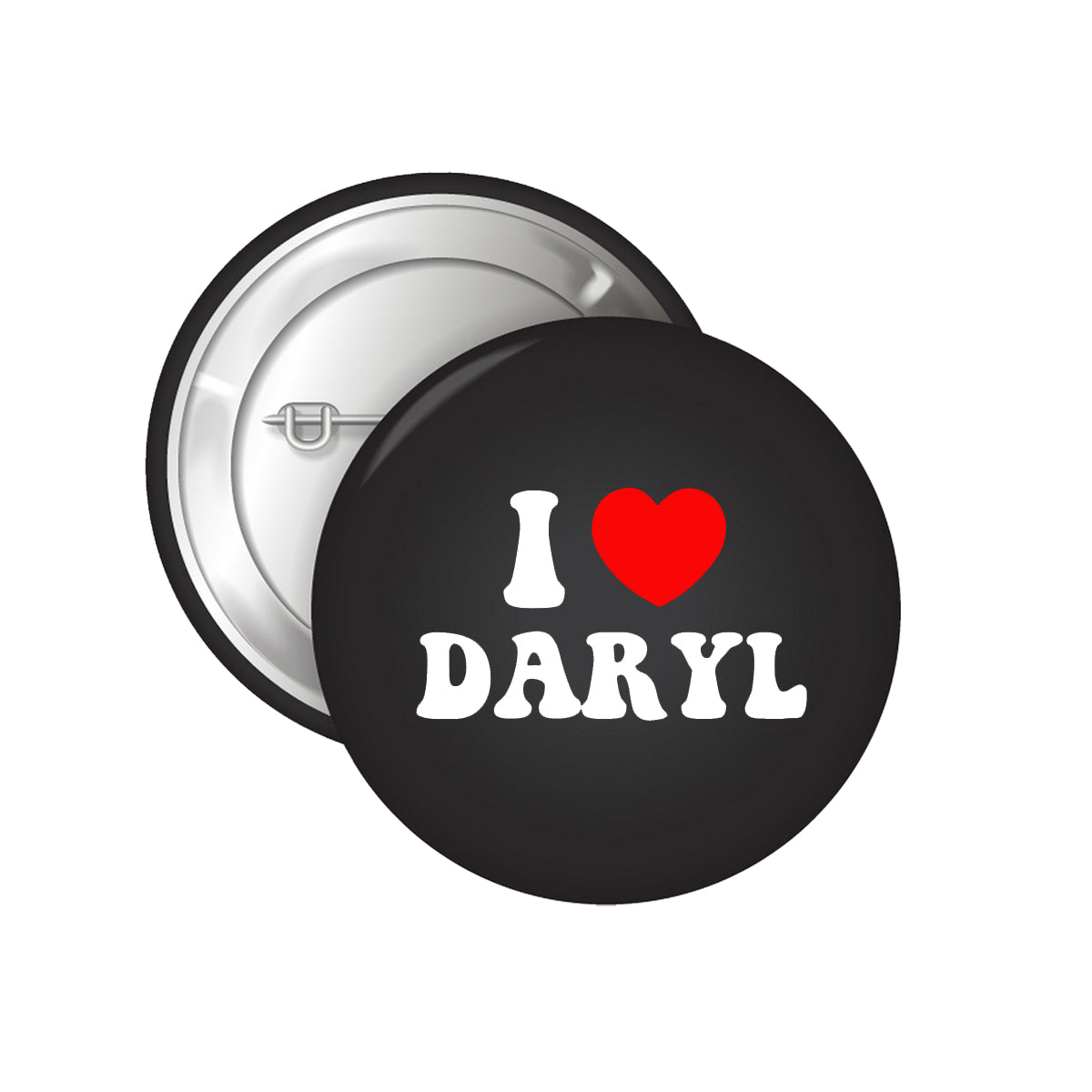 I Heart Daryl Button Badge