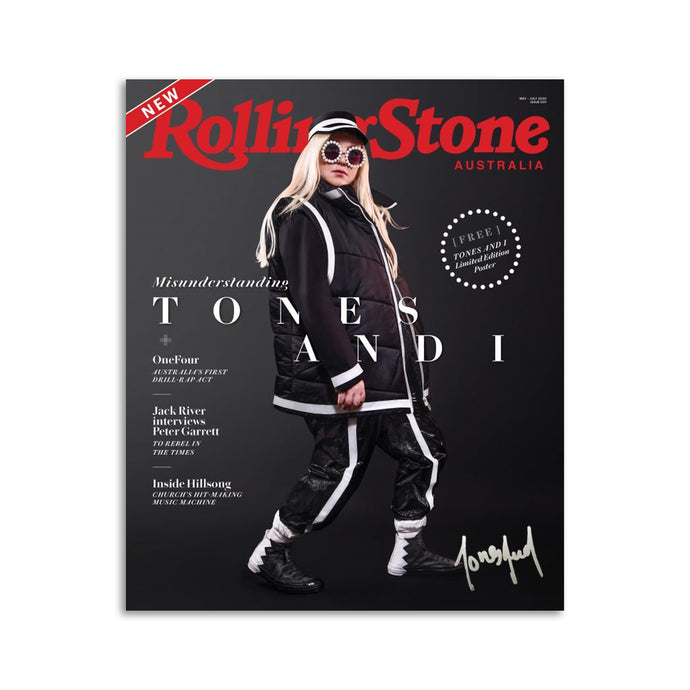 Signed Rolling Stones Magazine