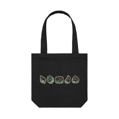 Snakes Tote (Black)