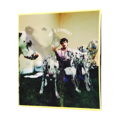 WHO CARES LENTICULAR VINYL