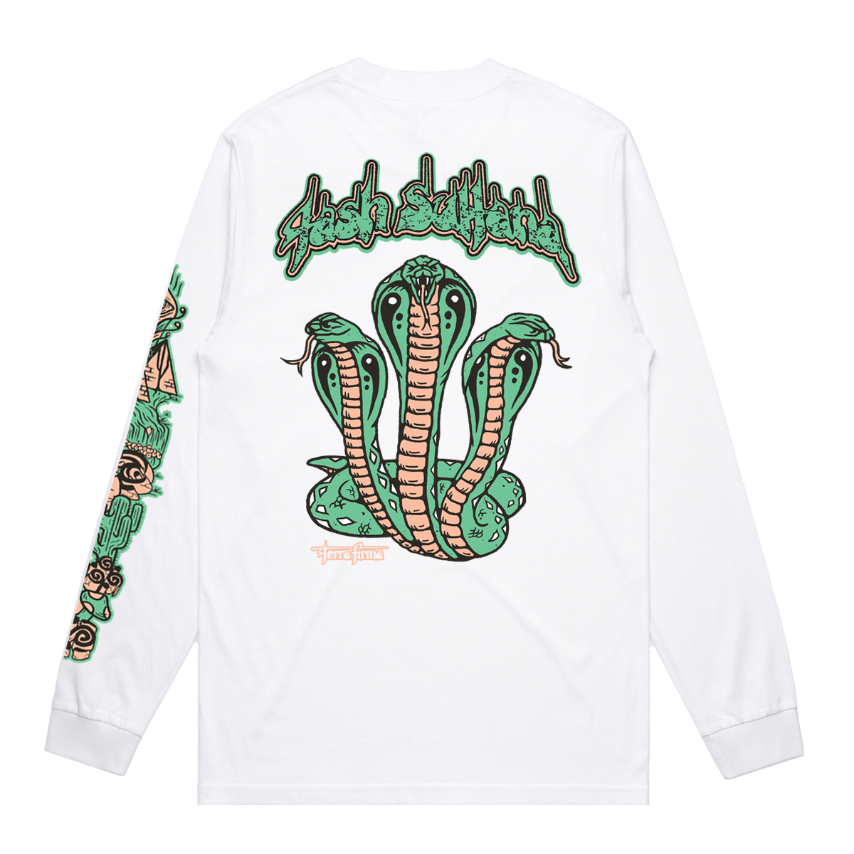 Snakes Longsleeve (White)