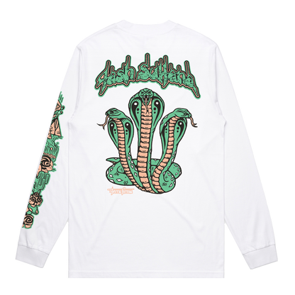 Snakes Longsleeve (White)