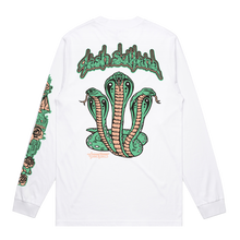 Load image into Gallery viewer, Snakes Longsleeve (White)
