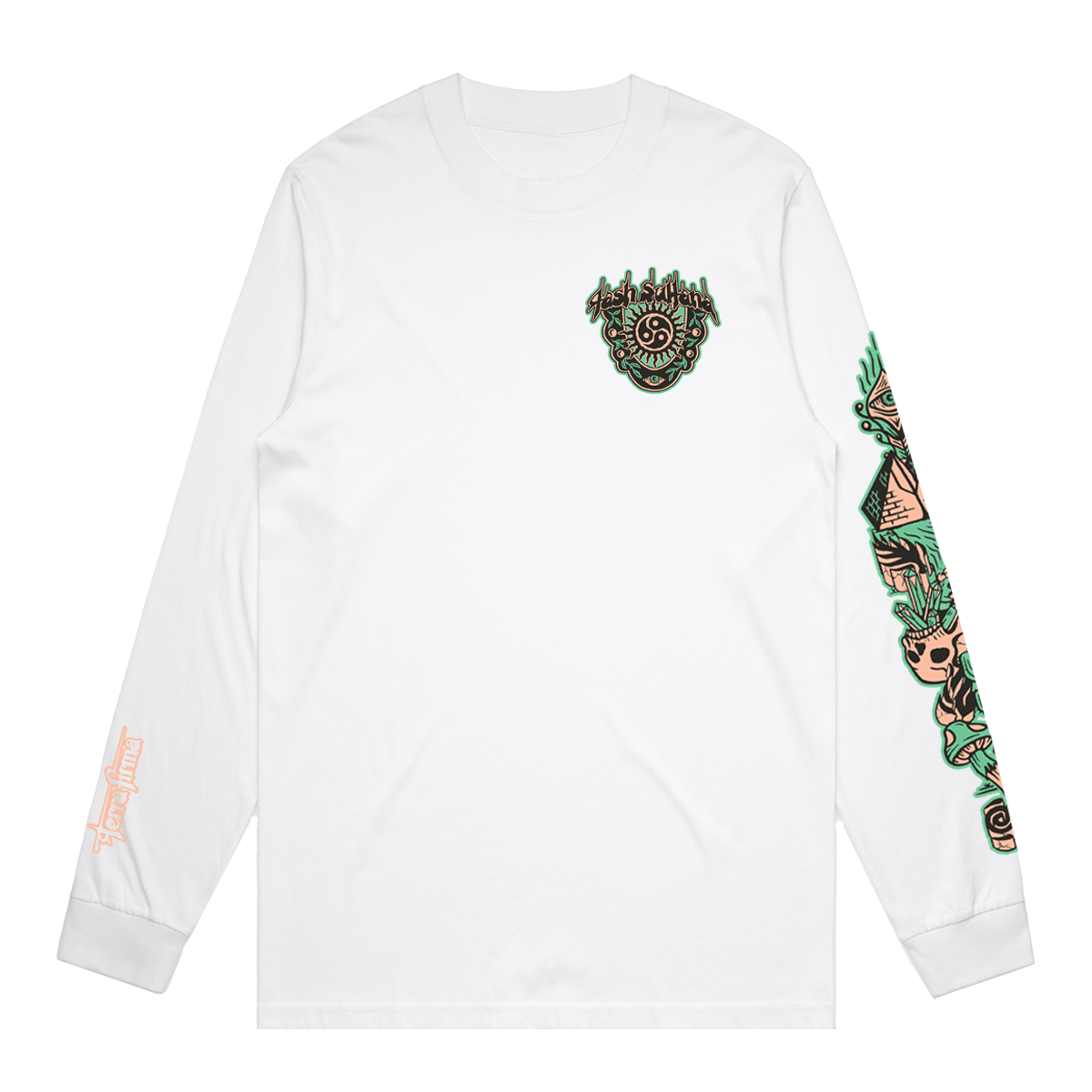 Snakes Longsleeve (White)