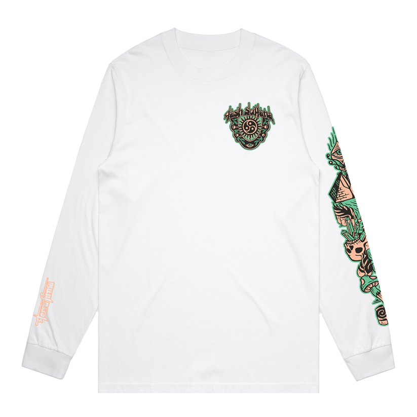 Snakes Longsleeve (White)
